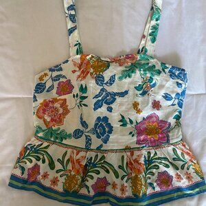 Rachel Zoe Floral Print Top - Size M